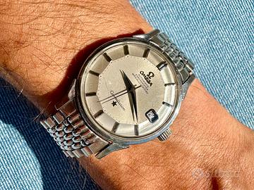 Omega Constellation Pie Pan - dog leg
