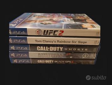 Blocco 5 giochi PS4 - non trattabile 