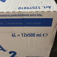 Latte nidina 2 - 2 cartoni tot 12 litri (12x500ml)