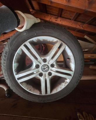 Cerchi e gomme invernali honda civic r16