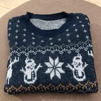 Maglioncino natalizio uomo taglia S fantasia Nuovo