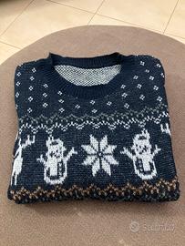 Maglioncino natalizio uomo taglia S fantasia Nuovo