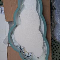 lampada a soffitto a forma di nuvola