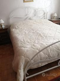 Coperta in lana merinos + 2 guanciali