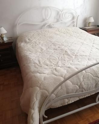 Coperta in lana merinos + 2 guanciali