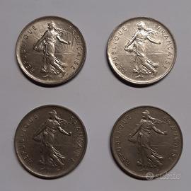 Monete da 5 franchi francesi