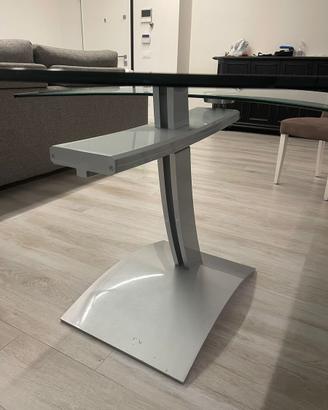 Design Tavolo cristallo allungabile