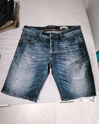 pantaloncini jeans burger