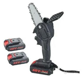 Motosega 6" con 2 batterie 48V 