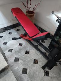 Marbo Sport panca regolabile con leg extension