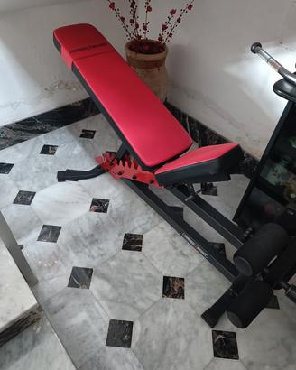 Marbo Sport panca regolabile con leg extension