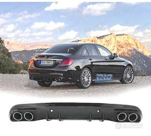 DIFFUSORE MERCEDES CLASSE C W205 SEDAN 14-20 AMG P