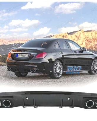 DIFFUSORE MERCEDES CLASSE C W205 SEDAN 14-20 AMG P