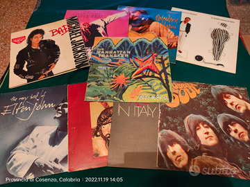 LP 33 Beatles- Michael Jackson -Elton John