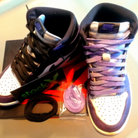 Nike air jordan 1 retro high purple