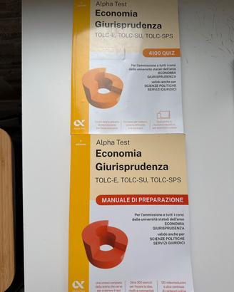 Libri tolc Economia Giurisprudenza TOLC-E SU SPS
