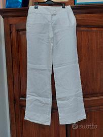 pantaloni sisley donna