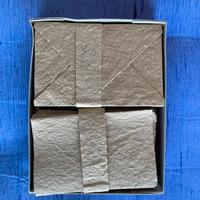 20 Biglietti in carta paglia completi di buste