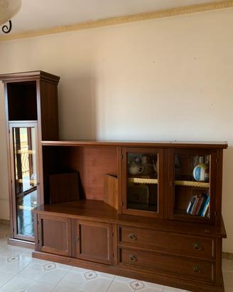 Parete attrezzata arte povera
