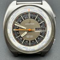Orologio Vintage Uomo Bulova Accutron World Time
