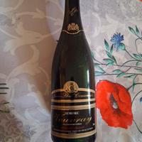 Bottiglia Cremant francese di Vouvray