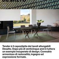 Tavolo allungabile „Tender“ DESALTO