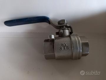 Valvole a sfera inox 316 da 3/4