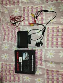 MONITOR LCD TFT 4.3" Con 2 INGRESSI VIDEO AUTO CAM