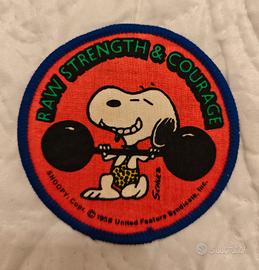 Toppa Vintage Snoopy Peanuts "Raw Strength & Coura