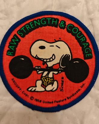 Toppa Vintage Snoopy Peanuts "Raw Strength & Coura