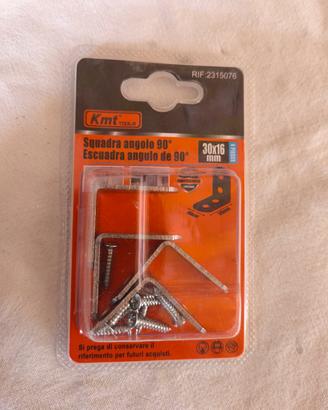 Set 4 Squadrette Angolari a 90° KMT
