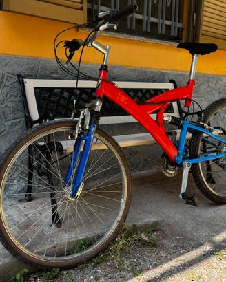 MTB BIANCHI 26" Full Suspension - indistruttibile