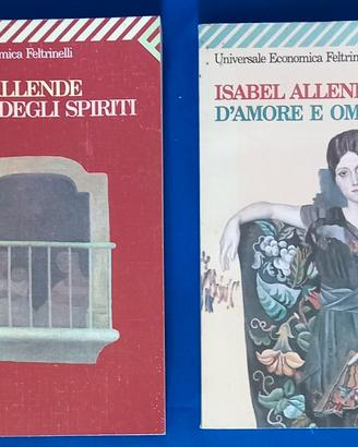 I.Allende casa degli spiriti e d'amore e ombra