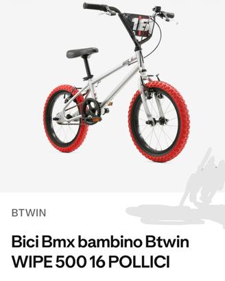 Bici BMX bambino Btwin WIPE 500 16" – Come nuova