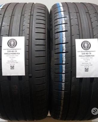 2 gomme 235 40 19 pirelli a9583