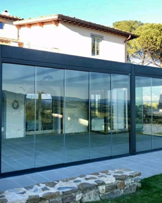 Copertura Dehor Gazebo Vetrate Panoramiche