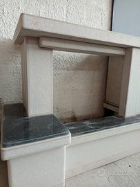 rivestimento camino in pietra 