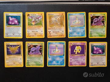 Carte Pokemon Set Fossil