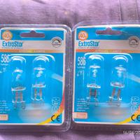 4 Lampadine Alogene G9 ExtraStar 40W 2700K Calda