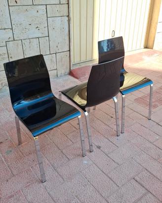 3 SEDIE IMS MADE IN ITALY.  FUORIGROTTA.