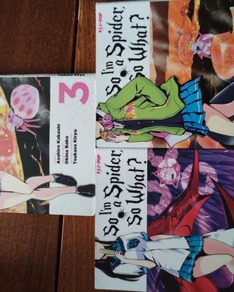 So I'm a Spider So What 3,4,5 J-Pop manga italiano