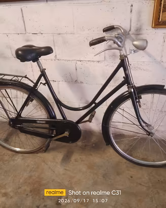 bicicletta torpado freni a bacchetta vintage 