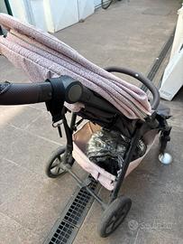Passeggino per bambini fino a 20kg con navicella