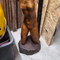 Busto donna in legno pezzo d'arte