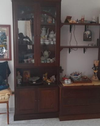 Mobile soggiorno/TV in arte povera