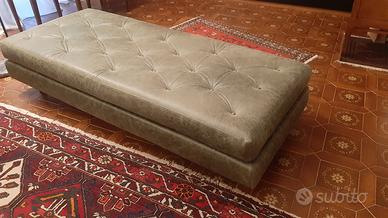 panca design pelle vintage