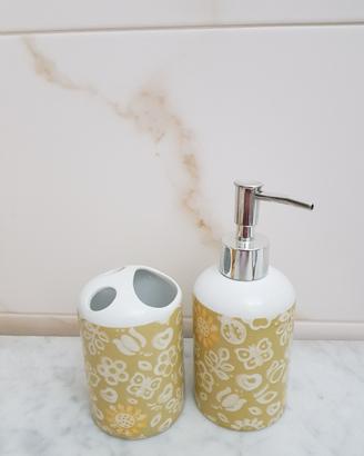 Thun set bagno portasapone e portaspazzolini