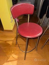 Sgabelli da bar simil pelle