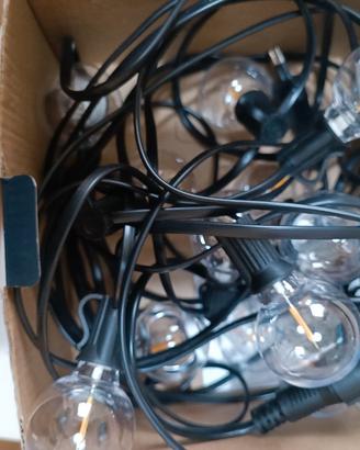 Nuovo  catena luminosa per Giardino o Campeggio