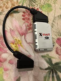 Ricevitore digitale terrestre x-fait con scart